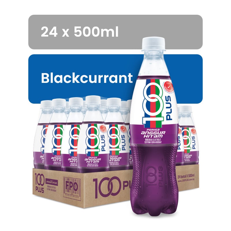 100PLUS Blackcurrant 500ML X 24