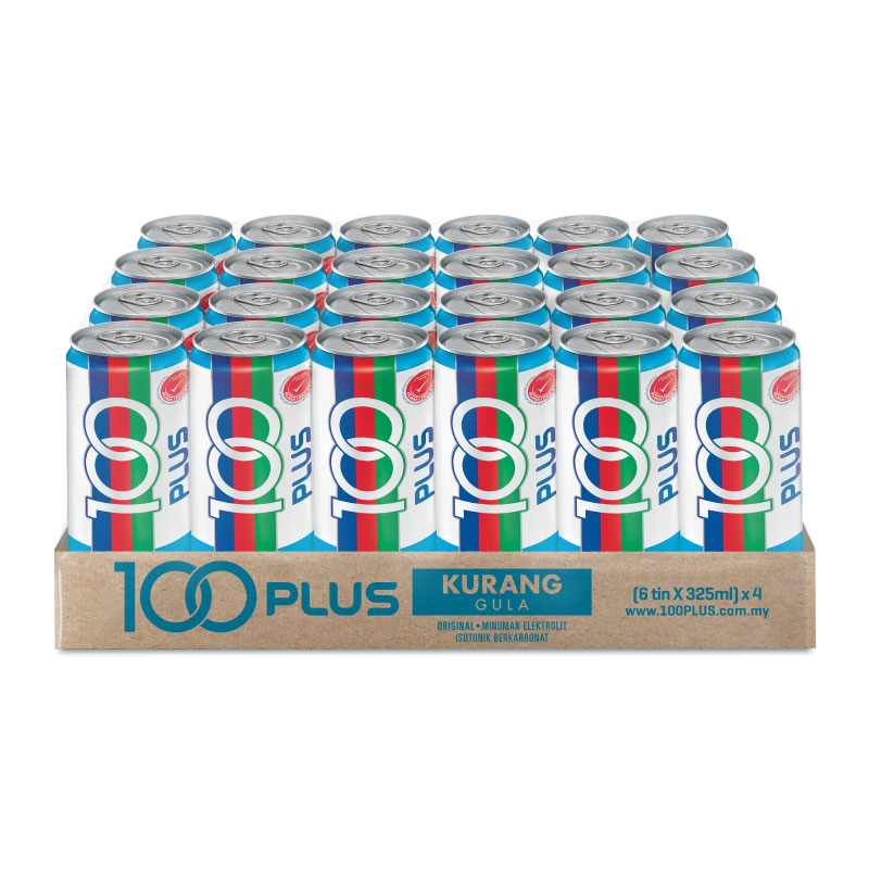 100PLUS Reduced Sugar 325ML X 24