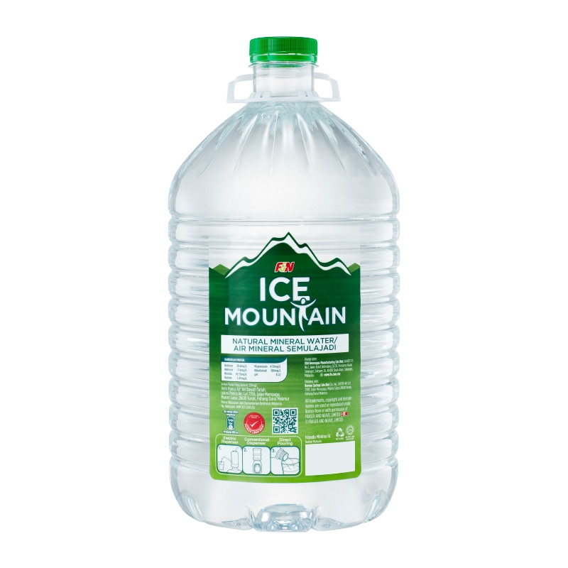ICE MOUNTAIN Mineral Water 6L X 2