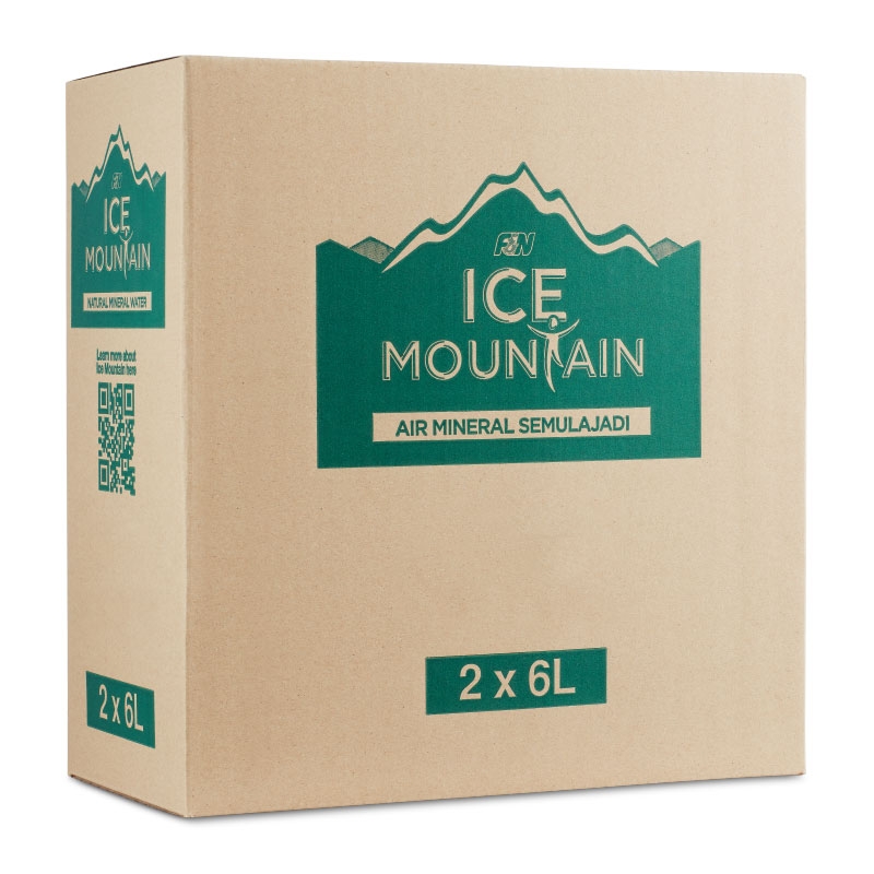 ICE MOUNTAIN Mineral Water 6L X 2