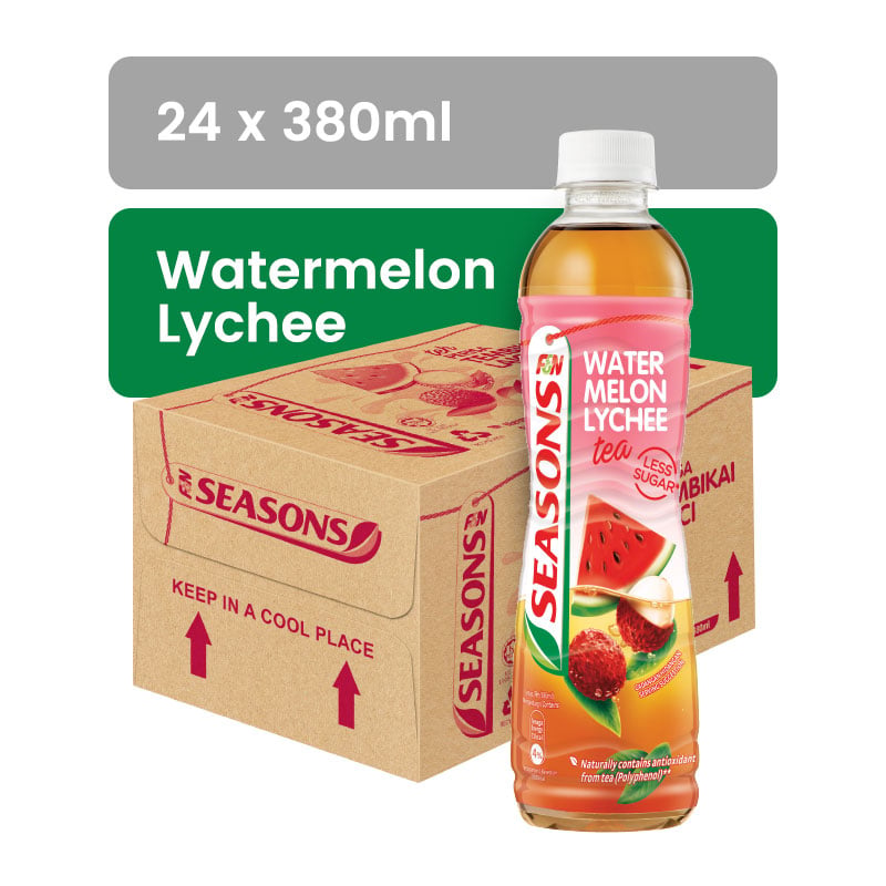 SEASONS Watermelon Lychee 380ML X 24