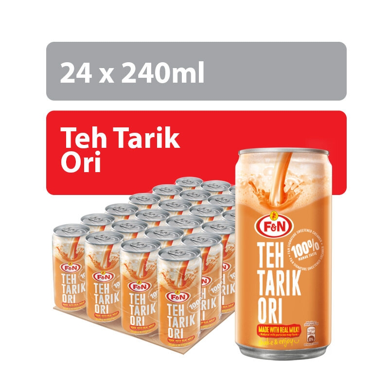 F&N Teh Tarik Ori 240ML X 24