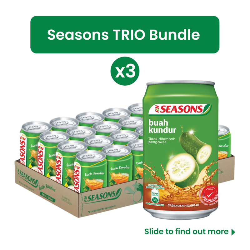 SEASONS Wintermelon (300ML x 24) x 3 Carton
