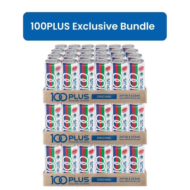 100PLUS Original (325ml x 24) x 3