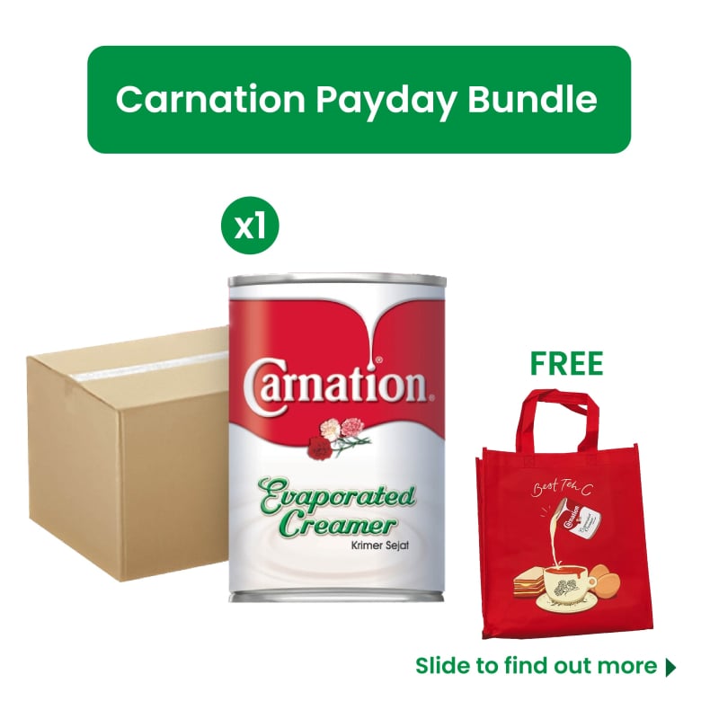 Milk Bundle-CARNATION Evap Creamer 390G X 48