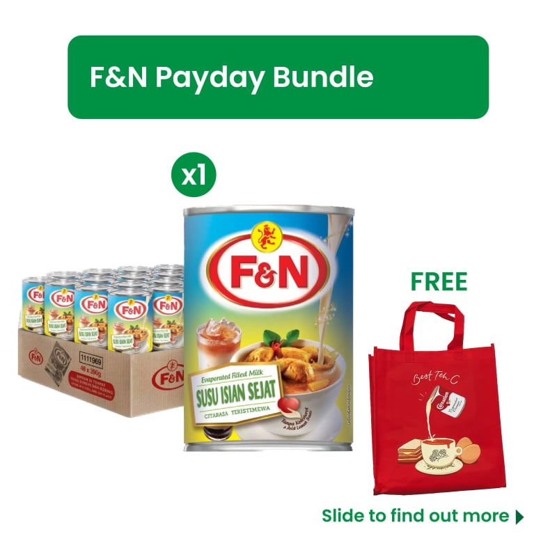 Milk Bundle-F&N EVAP FILLED MILK 390G X 48