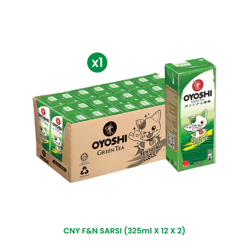 OYOSHI Bundle-OYOSHI ORIGINAL GREEN TEA (250ML x 6 x 4)