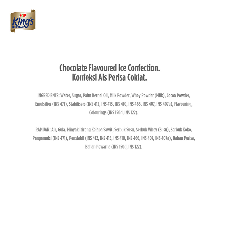 KING'S Regular Chocolate 1.2L x 6