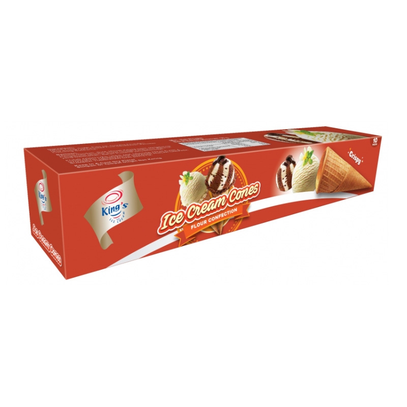 KING'SIce Cream Cone 10's x 3