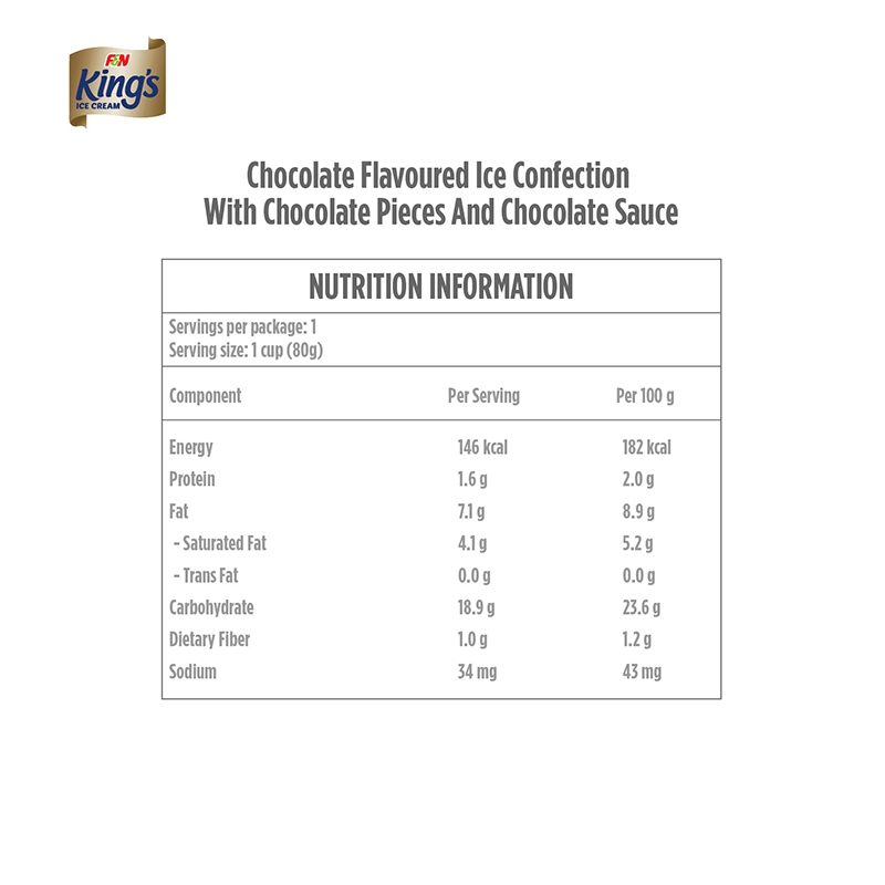 KING'S Magic Cup - Chocolate  150ML x 20