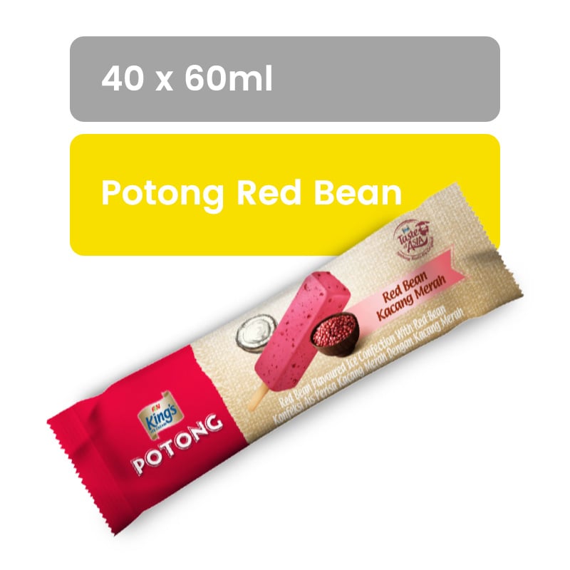 KING'S Potong Red Bean 60ML x 40