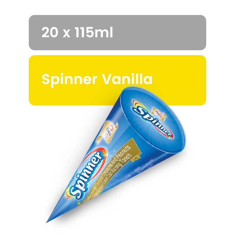 KING'S Spinner Vanilla 115ML x 20