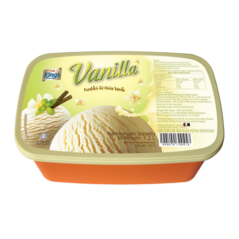 KING'S Regular Vanilla 1.2L x 6