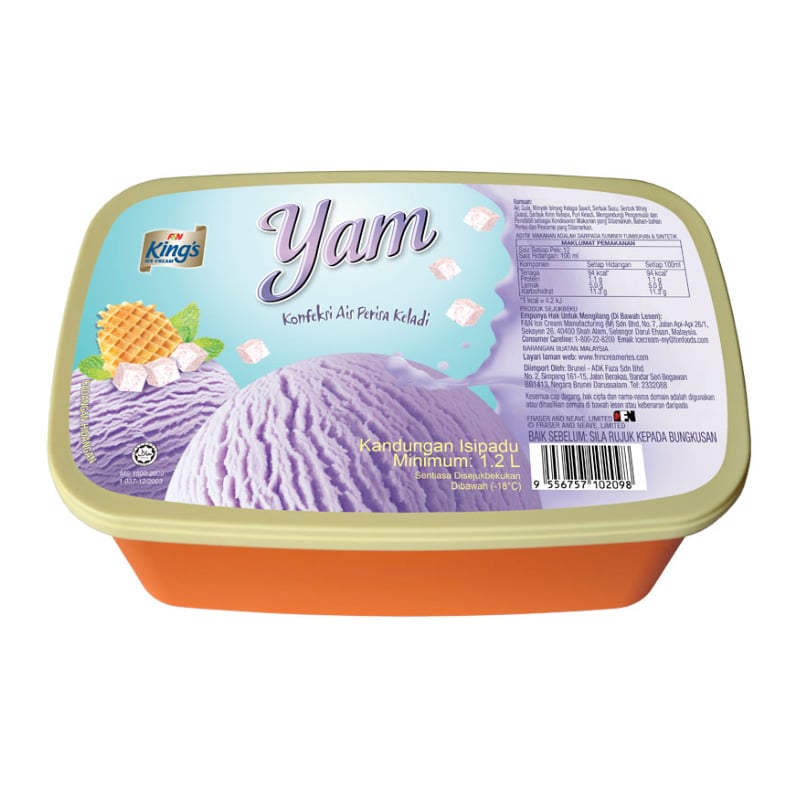 KING'S Regular Yam 1.2L x 6