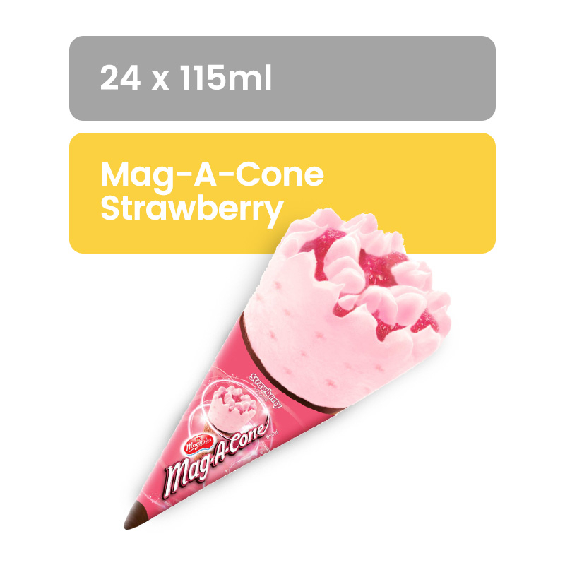 MAGNOLIA Mag-A-Cone Strawberry 115ML x 24