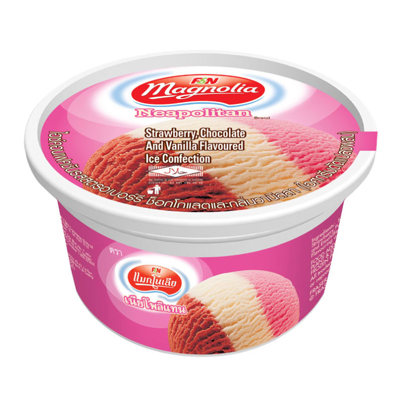 MAGNOLIA Cravio Neapolitan Cup 125ML x 24