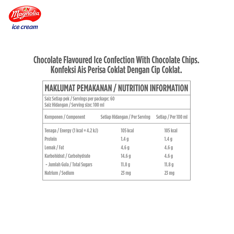 MAGNOLIA 6L - Double Choc Chip