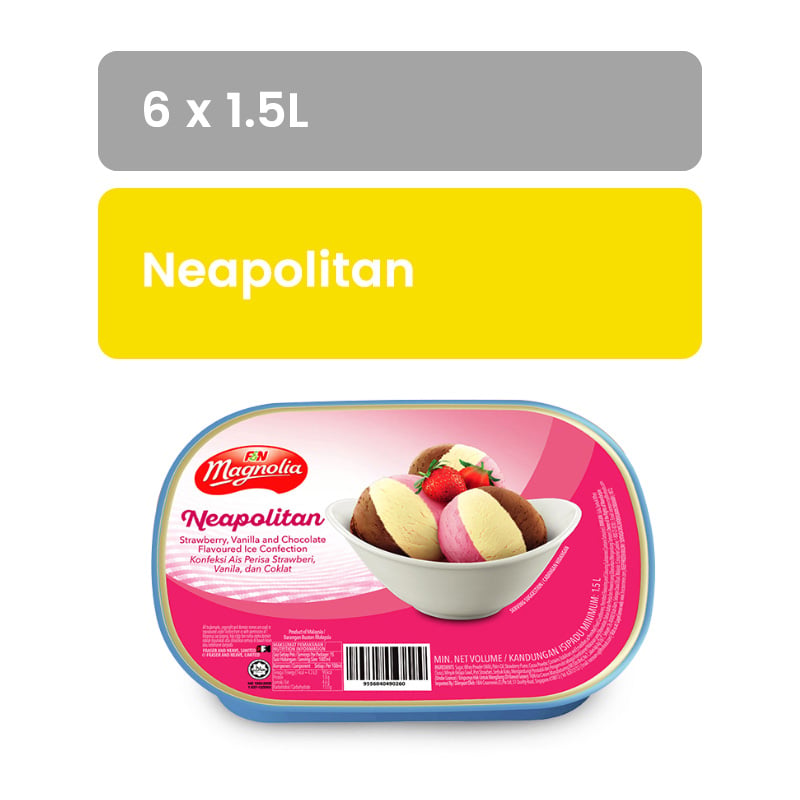 MAGNOLIA 1.5L - Neapolitan x 6