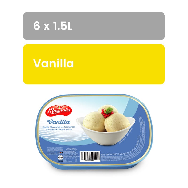MAGNOLIA 1.5L - Vanilla x 6