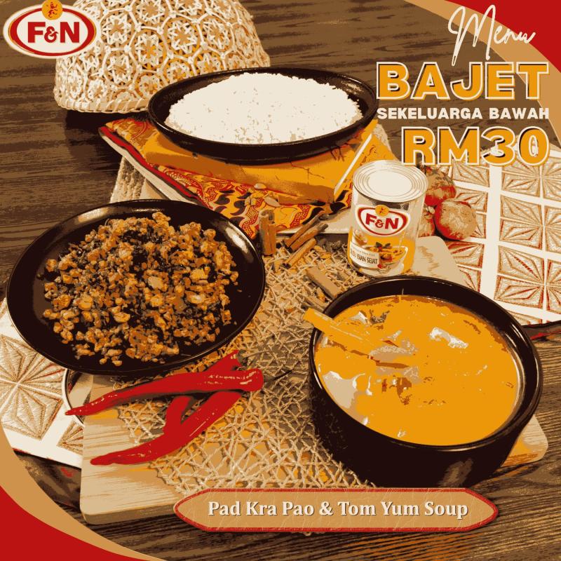 Pad Kra Pao & Tom Yum Soup