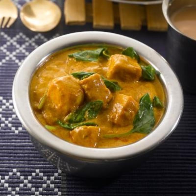 Spinach Paneer Curry 