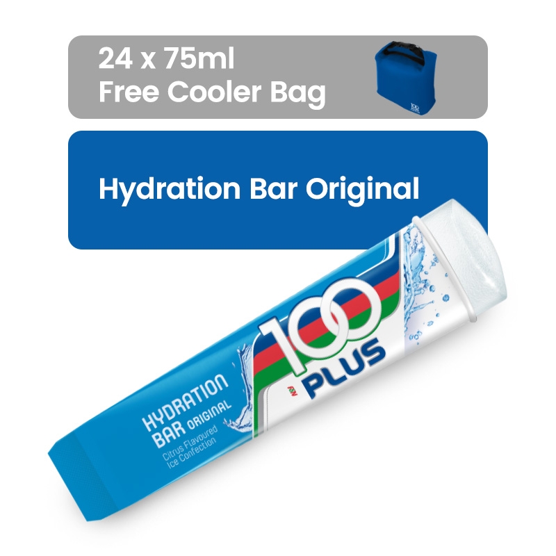 100PLUS Hydration Bar Original 75ML x 24