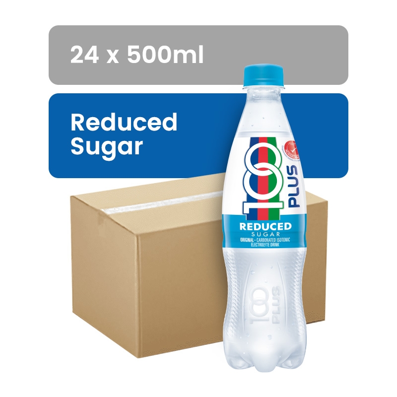 100PLUS Original Reduced Sugar 500ML X 24