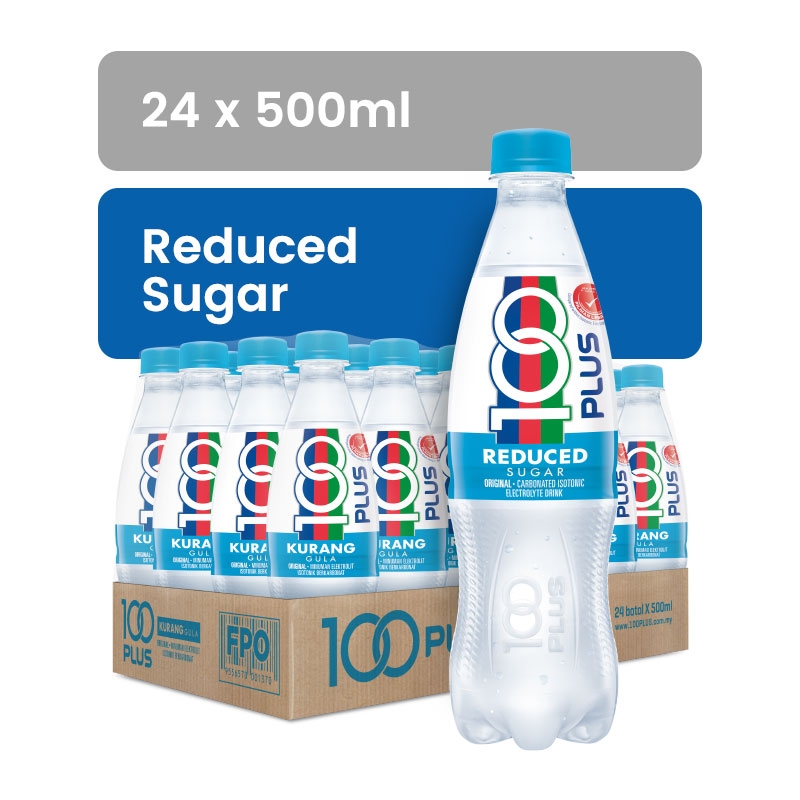 100PLUS Original Reduced Sugar 500ML X 24