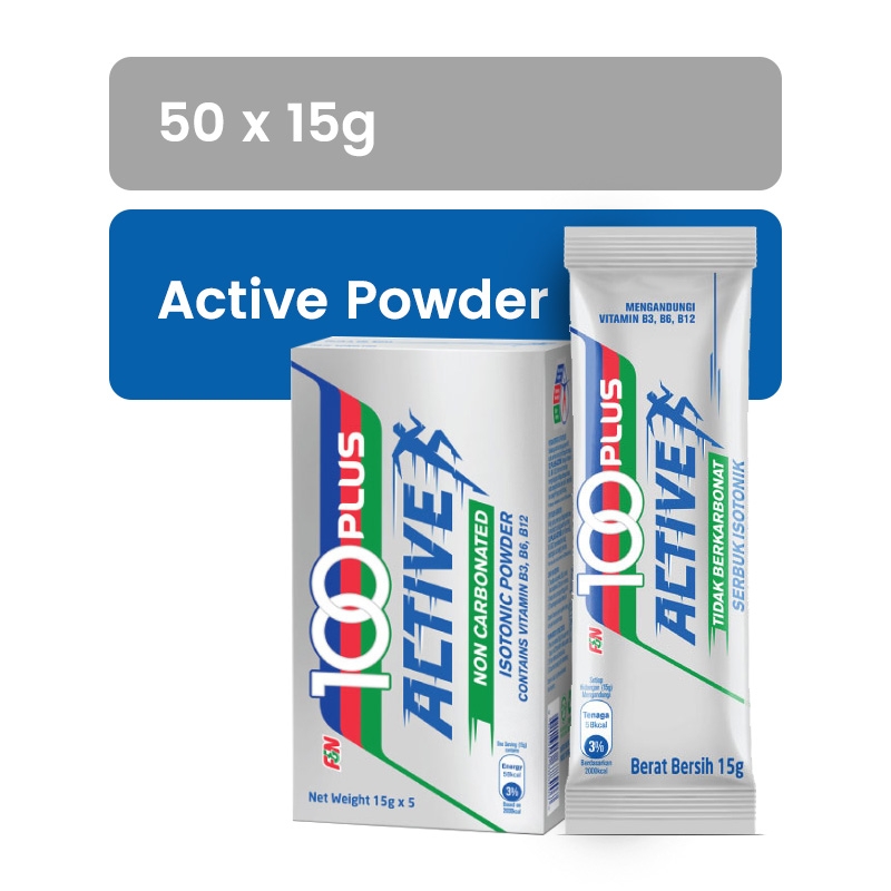 100PLUS Active Powder 15G X 50