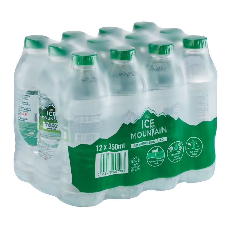 ICE MOUNTAIN Mineral Water 350ML X 12