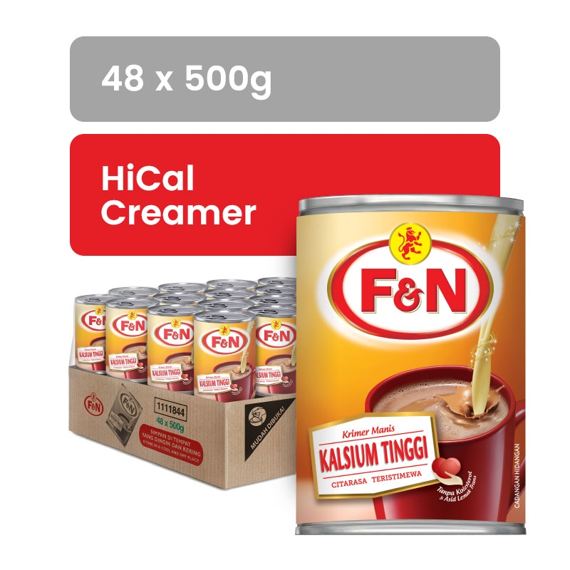 F&N Hi Cal Sweetened Creamer 500g X 48
