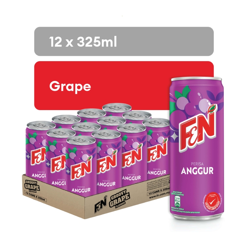 F&N Grape 325ML X 12