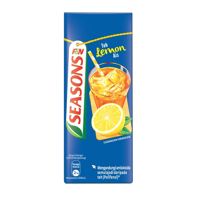 SEASONS Ice Lemon Tea 250ML X 24