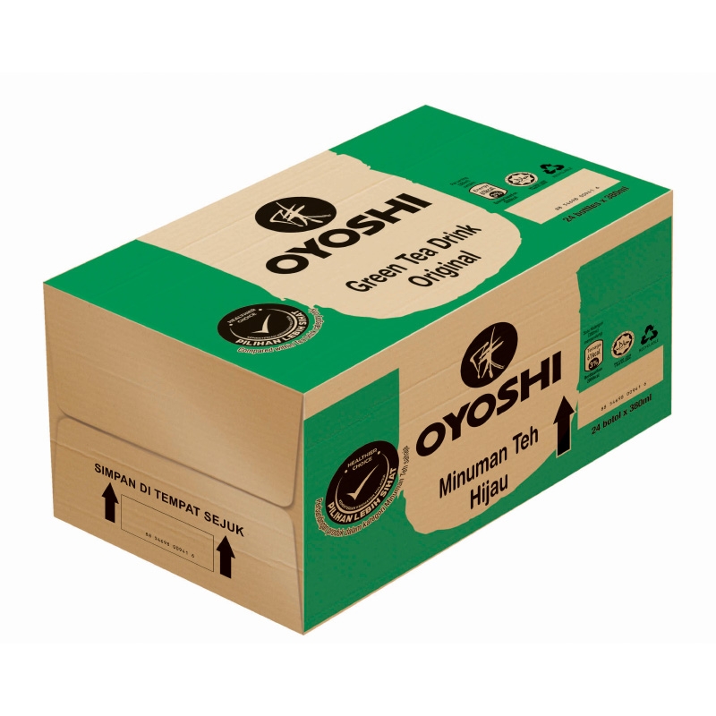 OYOSHI Green Tea Original 380ML X 24