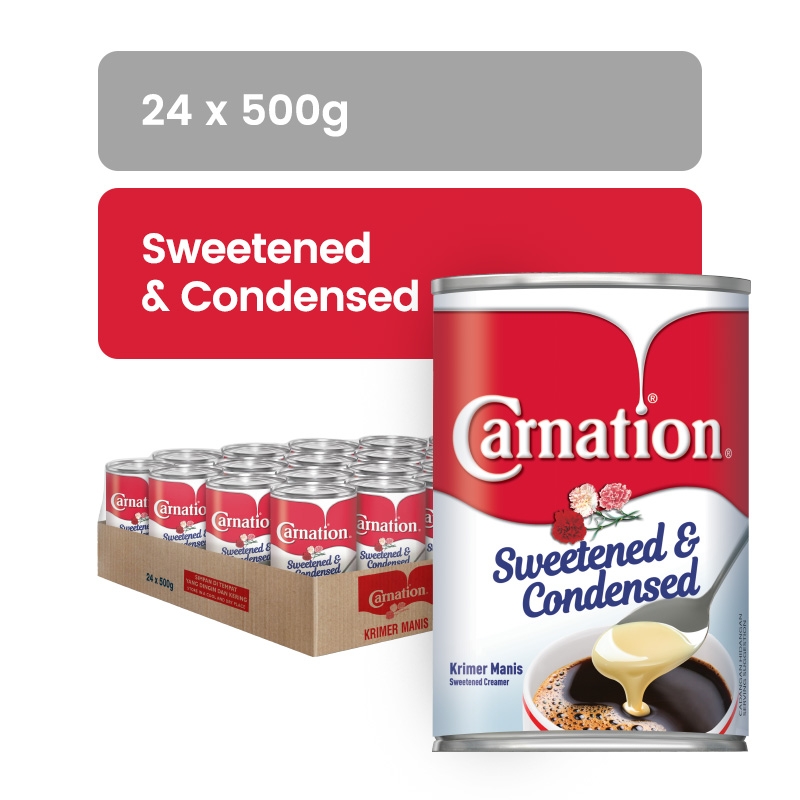 CARNATION Sweetened Beverage Creamer 500G X 24