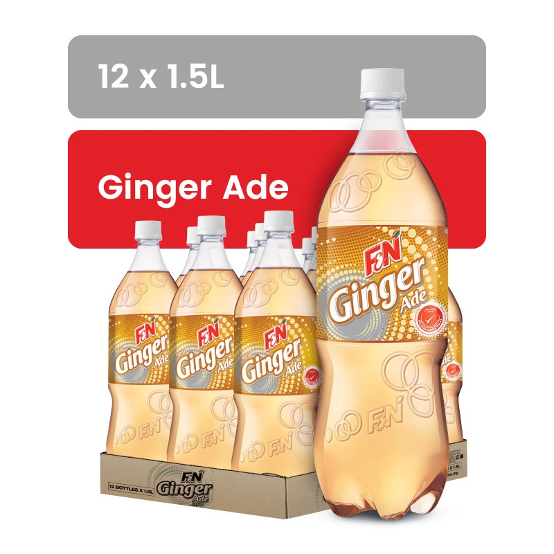 F&N Ginger Ade 1.5L X 12