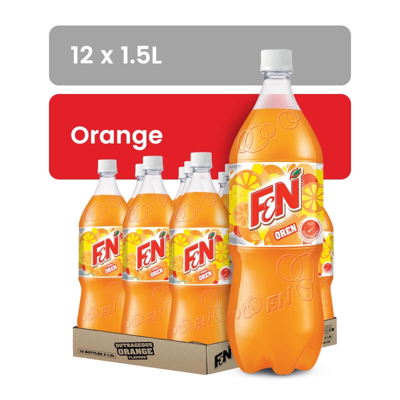 F&N Orange 1.5L X 12