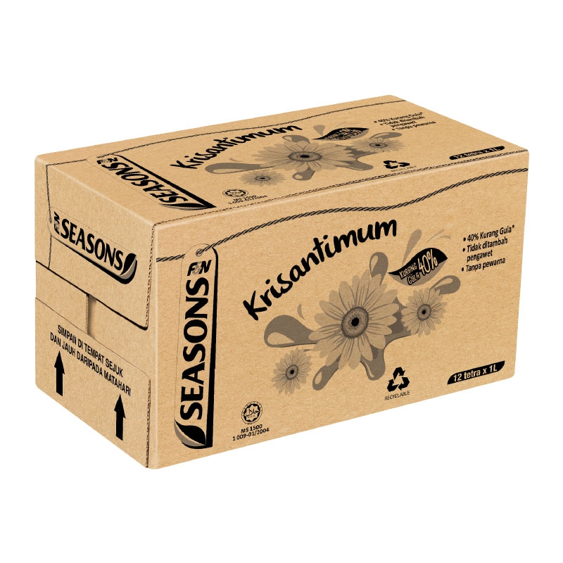 F&N SEASONS Chrysanthemum 1L X 12