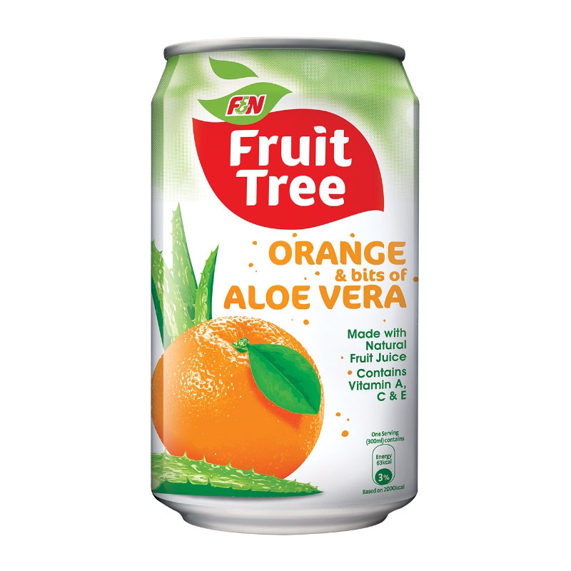 FRUIT TREE Orange Aloe Vera 300ML X 12