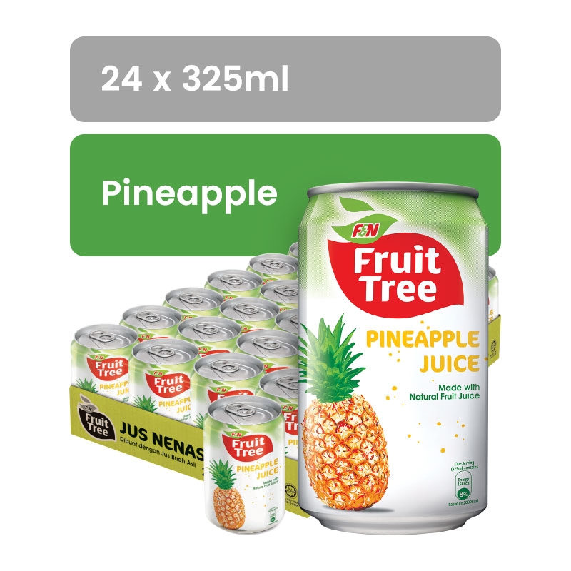 FRUIT TREE Pineapple 325ML X 24