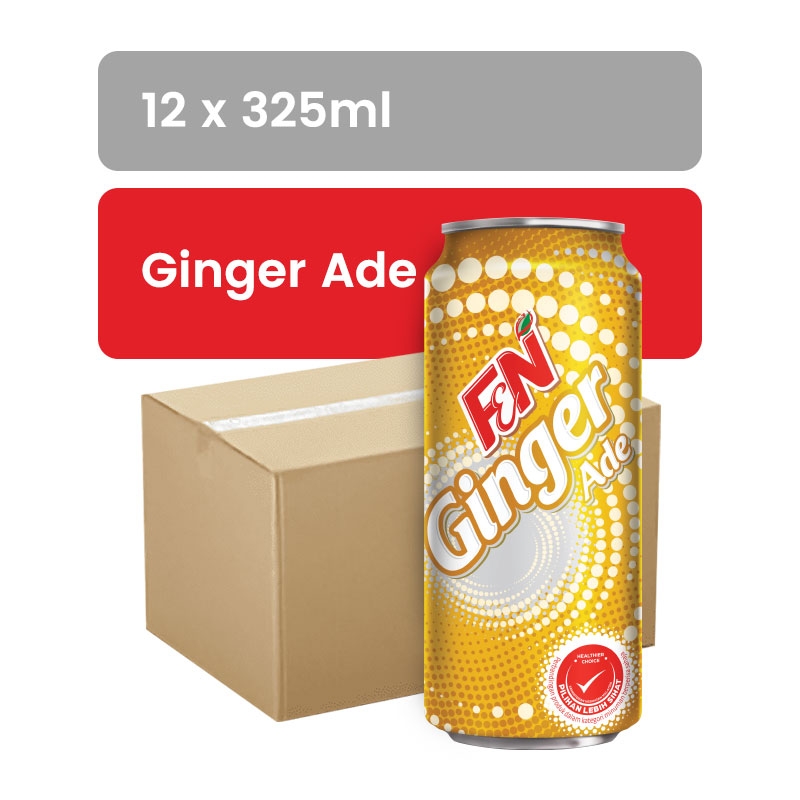 F&N Ginger Ade 325ML X 12