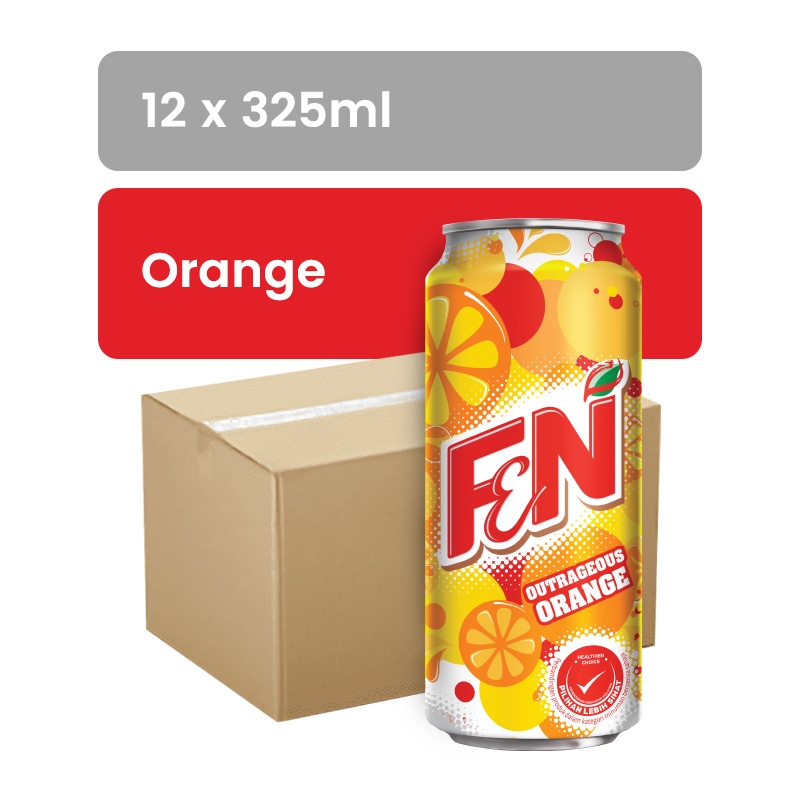F&N Orange 325ML X 12