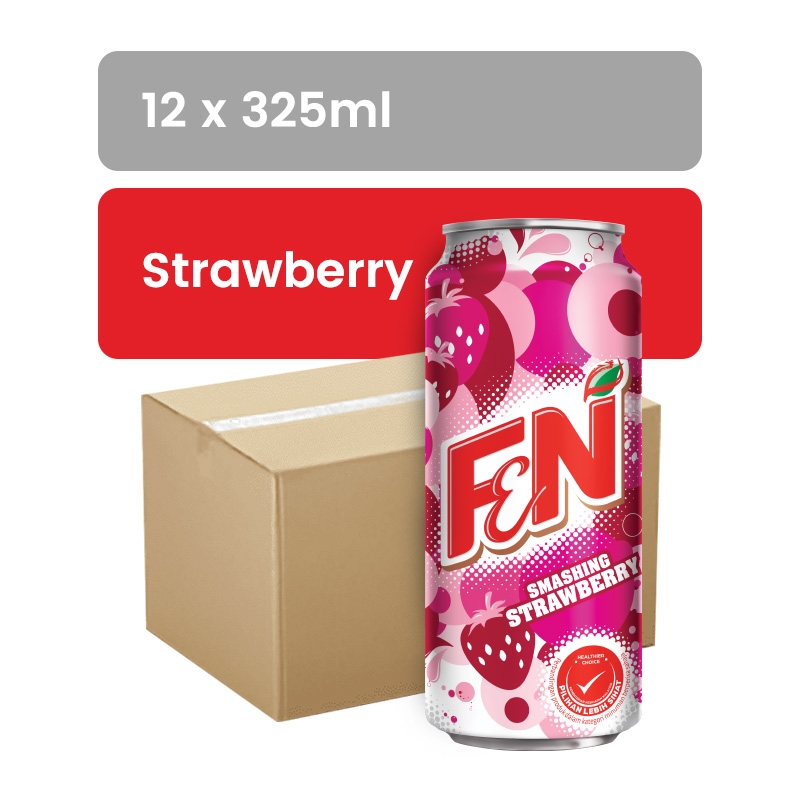 F&N Strawberry 325ML X 12