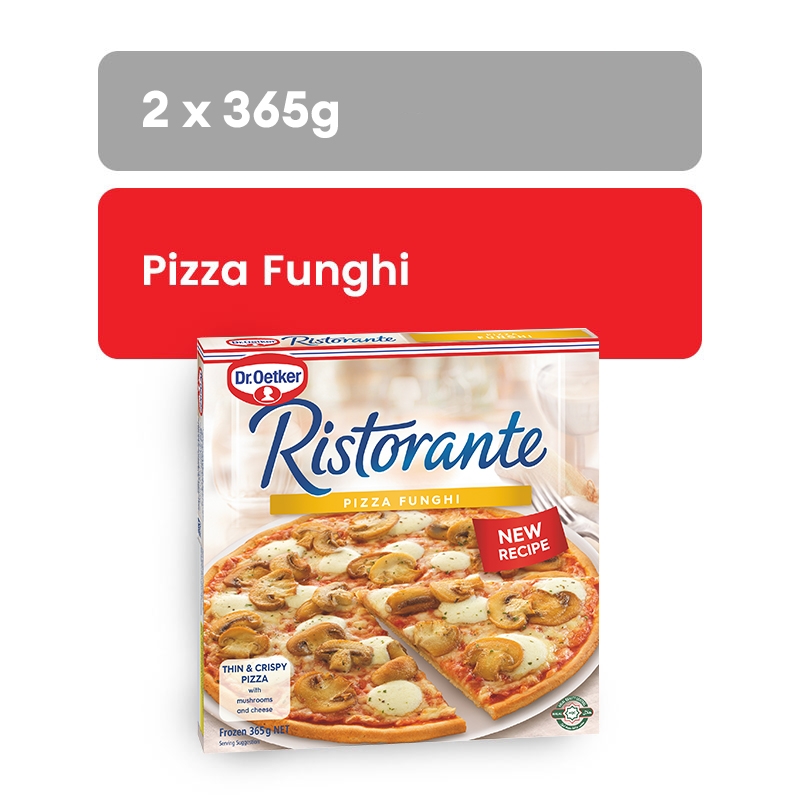 DR. OETKER Combo Package  - Pizza Funghi 365G x 2