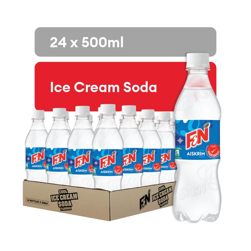 F&N Ice Cream Soda 500ML X 24
