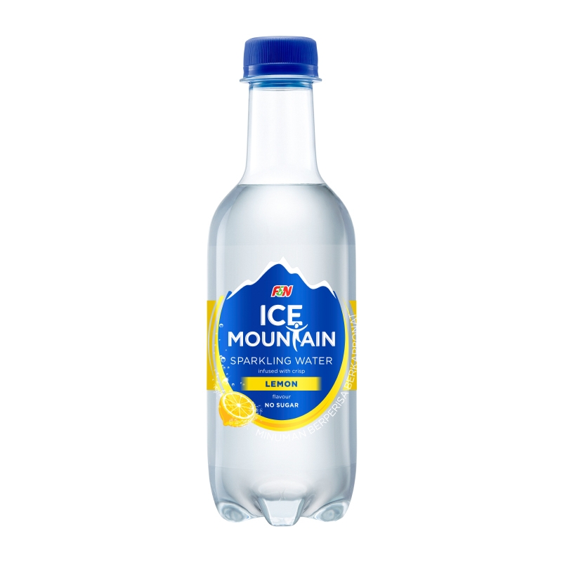 ICE MOUNTAIN Sparkling Water Lemon 350ML X 24