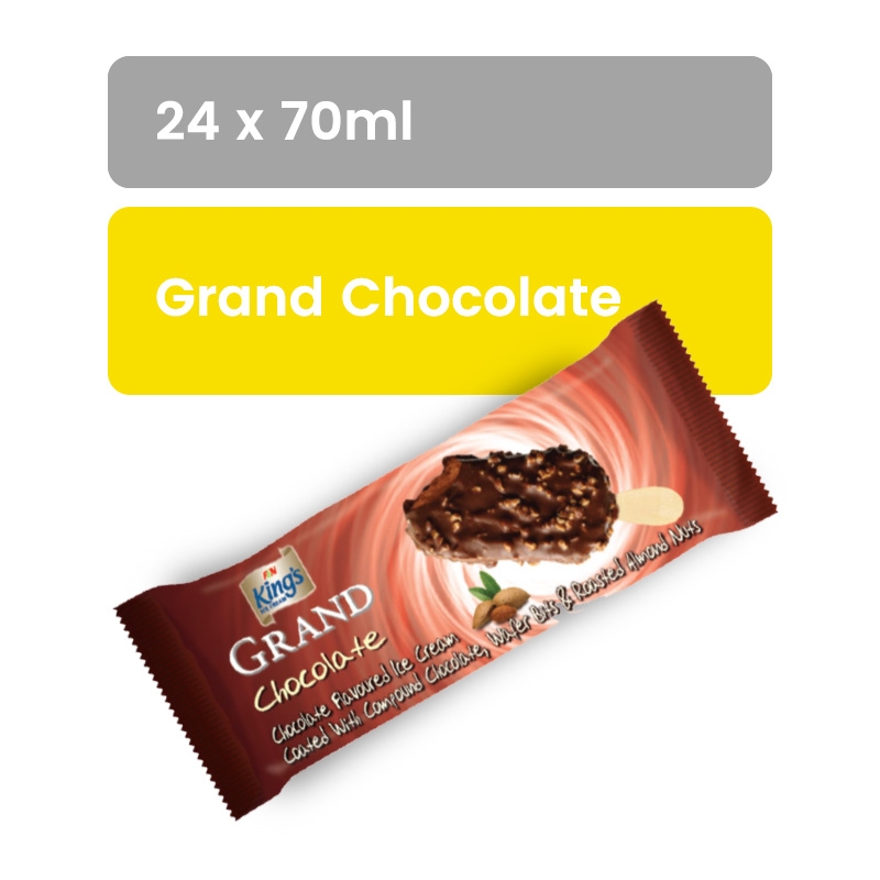 KING'S Grand Chocolate 70ML x 24