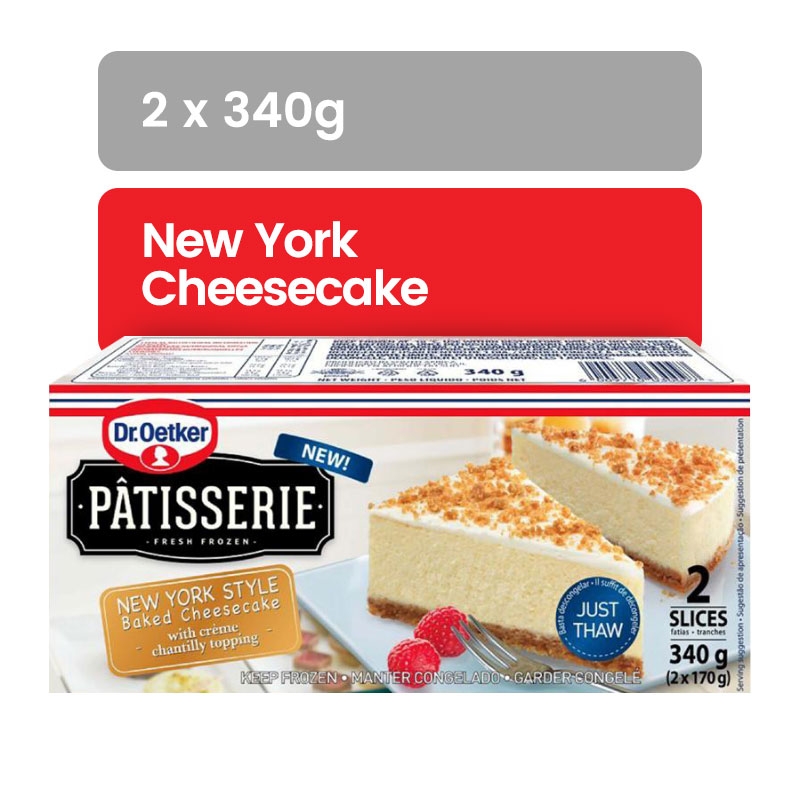 DR. OETKER Patisserie New York Cheesecake 340G x 2