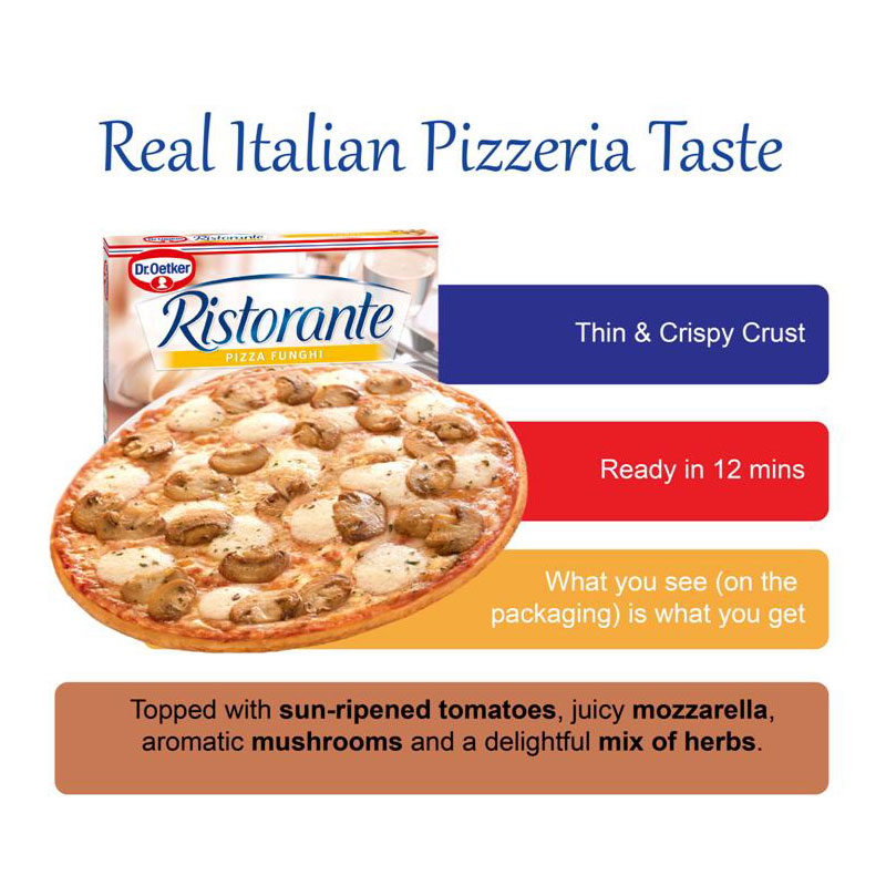 DR.OETKER Ristorante Pizza Funghi 365G x 7